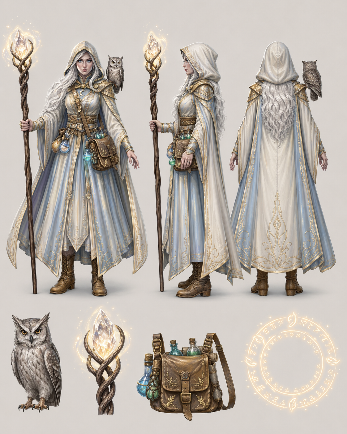 Elara Reed character plate